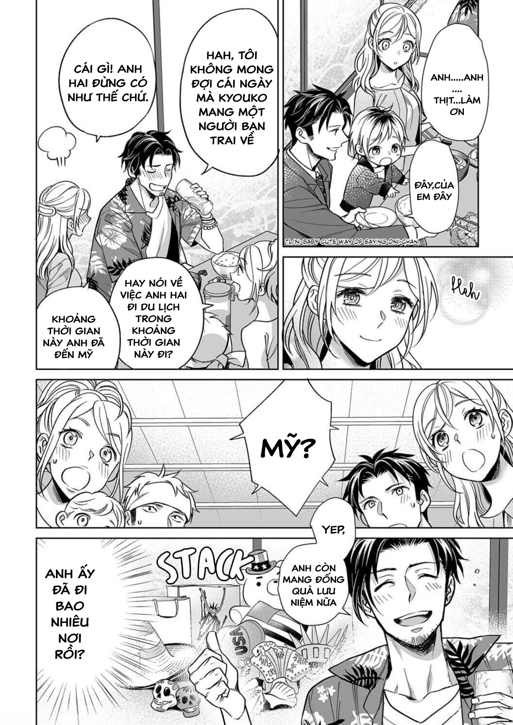 bạn trai cảnh sát là kẻ dê xòm?!? chapter 6.2 4