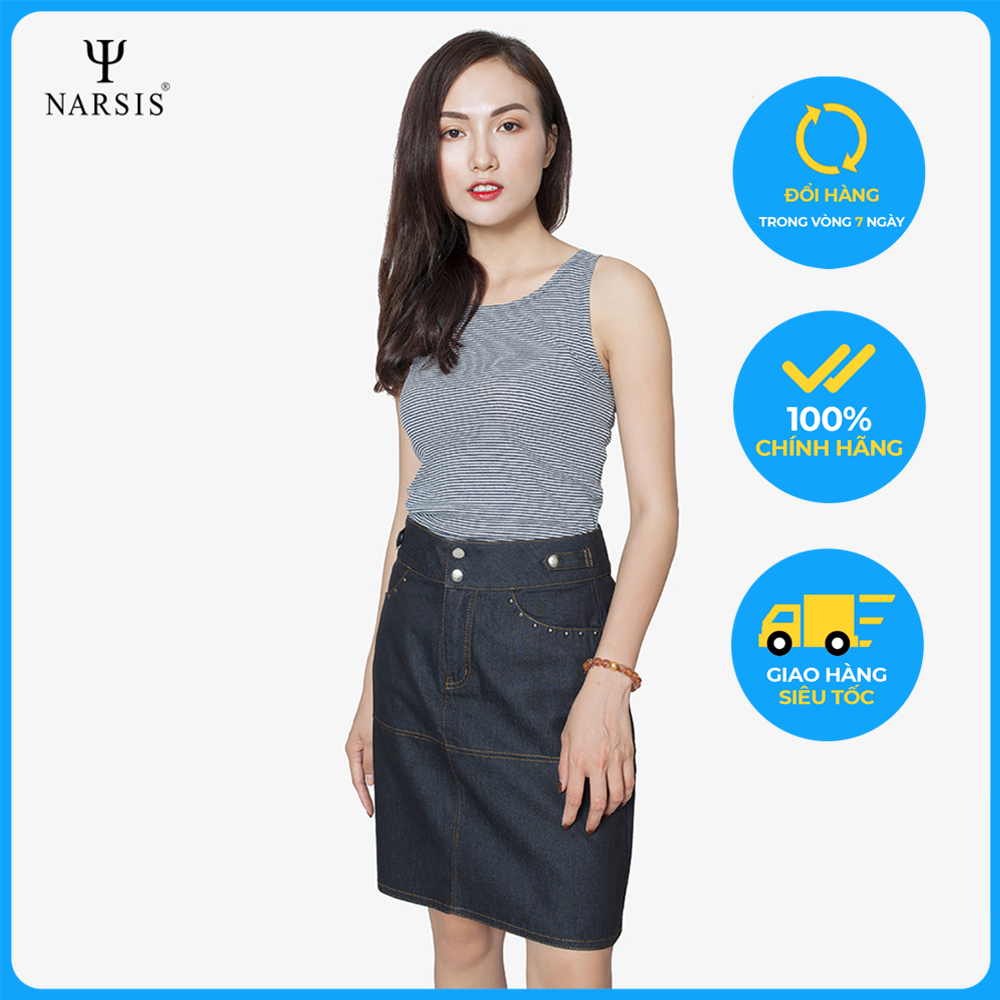 Váy bò nữ đính cườm Narsis B8005