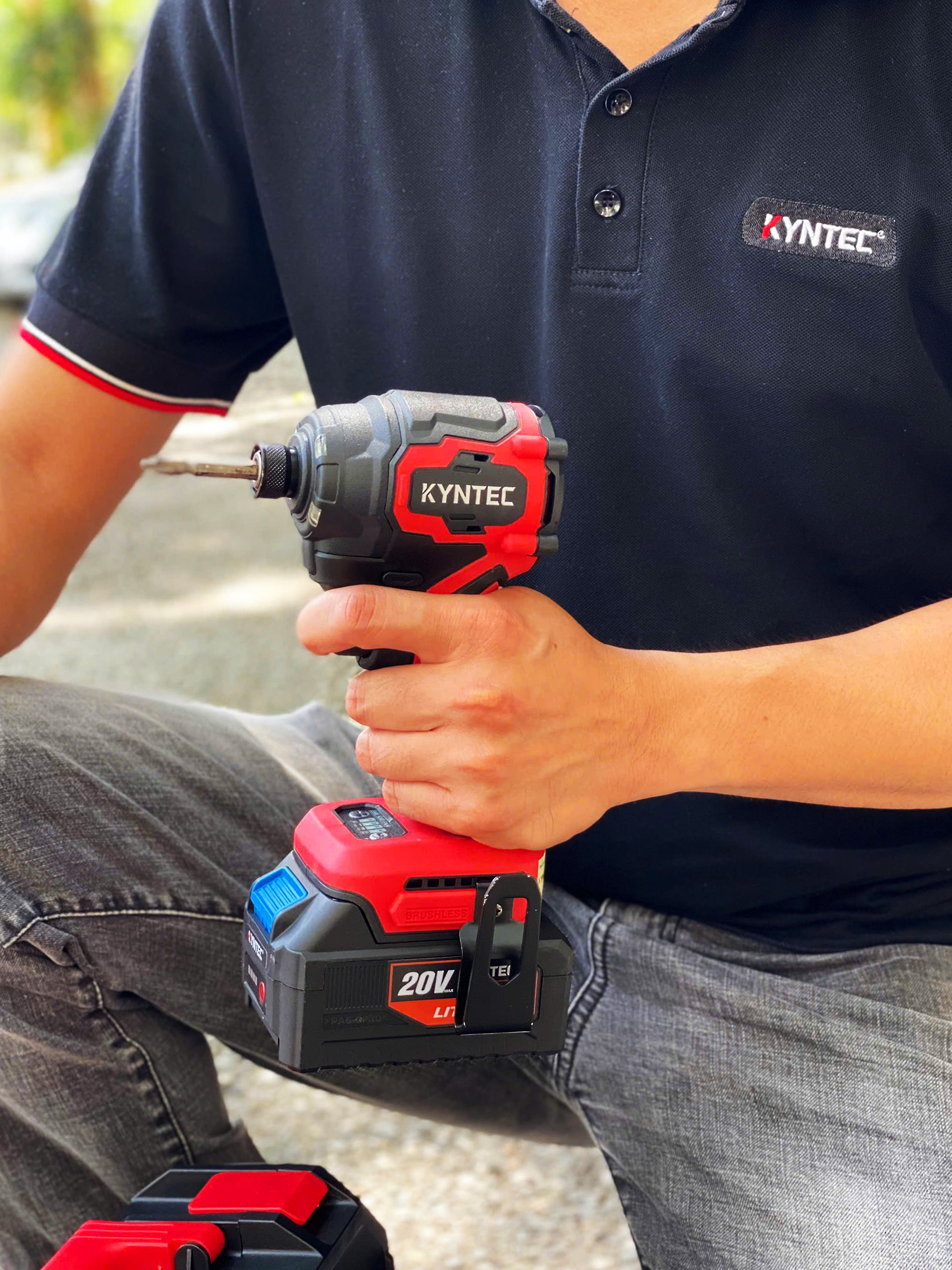 Thân máy bắn vít pin cầm tay chính hãng Kynko Kyntec KT68 20V chân pin phổ thông (giá không gồm pin)