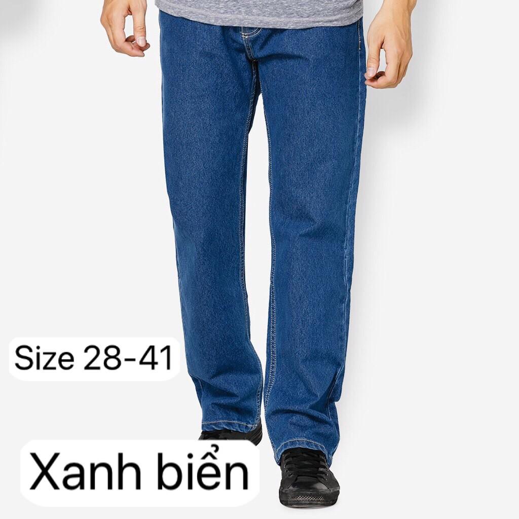 Quần jean nam ống suông Bigsize QN5011