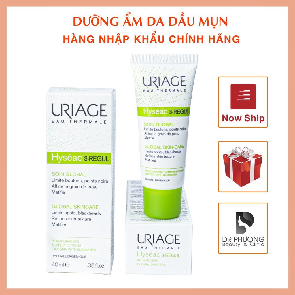 Kem dưỡng giảm mụn Uriage Hyseac 3 Regul Soin Global