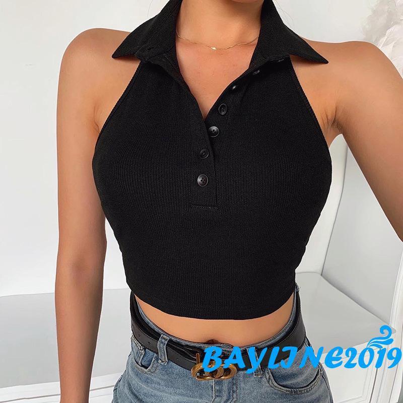 HÀNG CAO CẤP -  Áo Lửng Hai Dây Cổ Tim Phong Cách Quyến Rũ Dành Cho Nữ - Hàng Cao Cấp