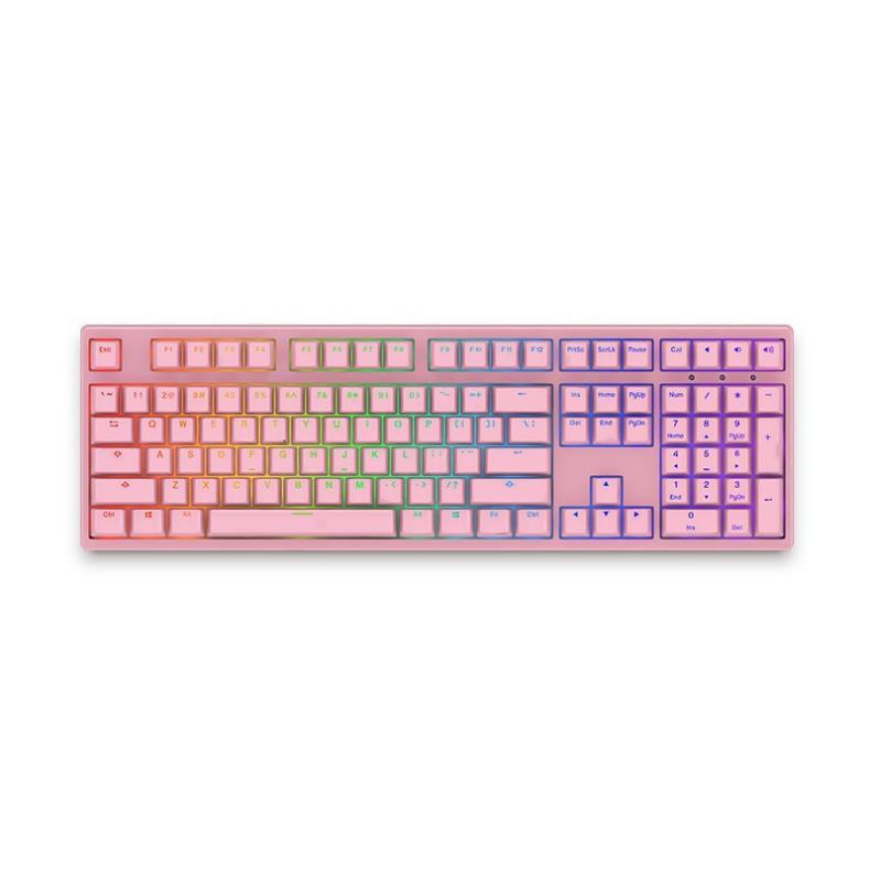 Bàn phím gaming AKKO 3108S RGB Pro Pink (Cherry Switch) - Cổng USB- Hàng Chính Hãng