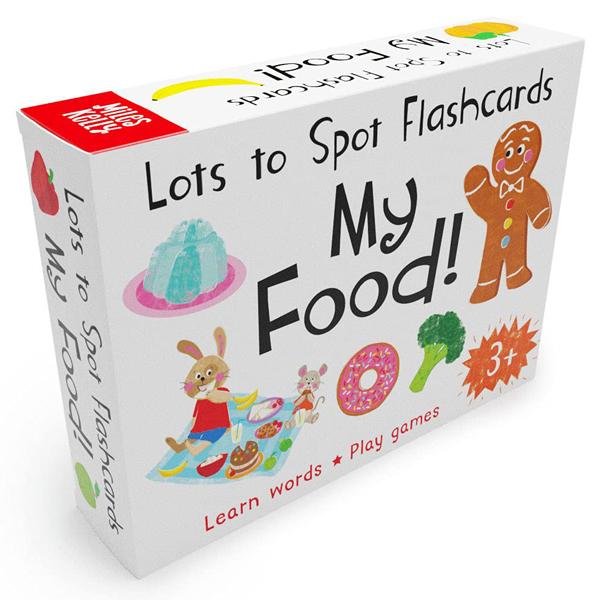 Lots To Spot Flashcards: My Food!