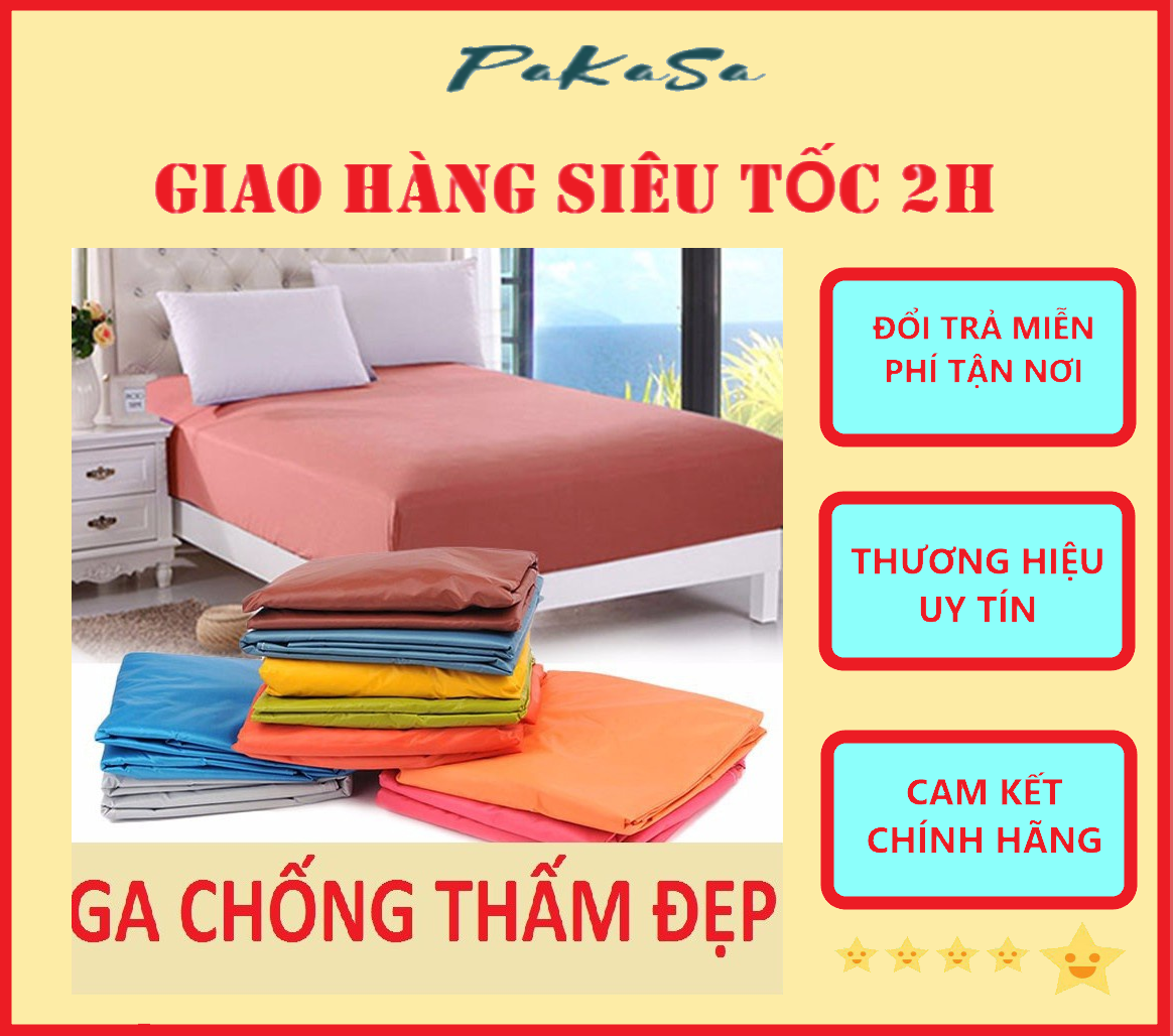 { Chọn Size } Ga Gường Chống Thấm Dành Cho Bé Yêu Loại Dày Nhiều Size PaKaSa - Hàng Chính Hãng