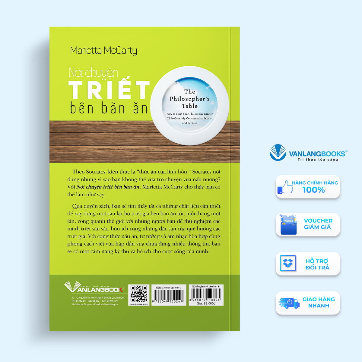 Sách Nói Chuyện Triết Bên Bàn Ăn