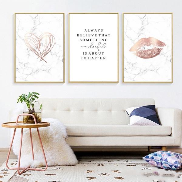 Bộ tranh trang trí hiện đại khung composite, tặng kèm đinh, không cần khoan tường- T40