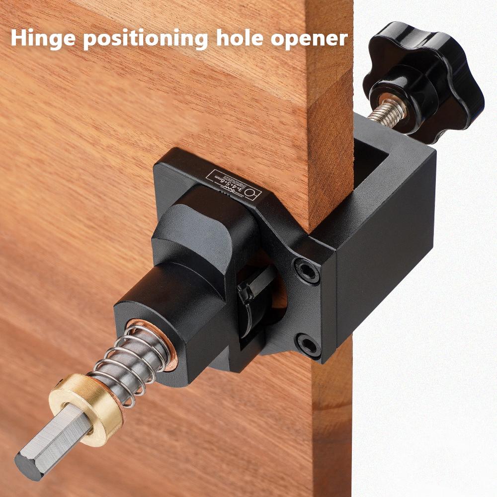 35MM Open Hole Locator Opener for Cabinet Door Hinge Punch Home Household Closet Tapper Multifunction Wood Working Tools