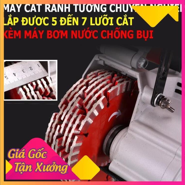 Máy cắt tường tạo rãnh 5 - 7 lưỡi