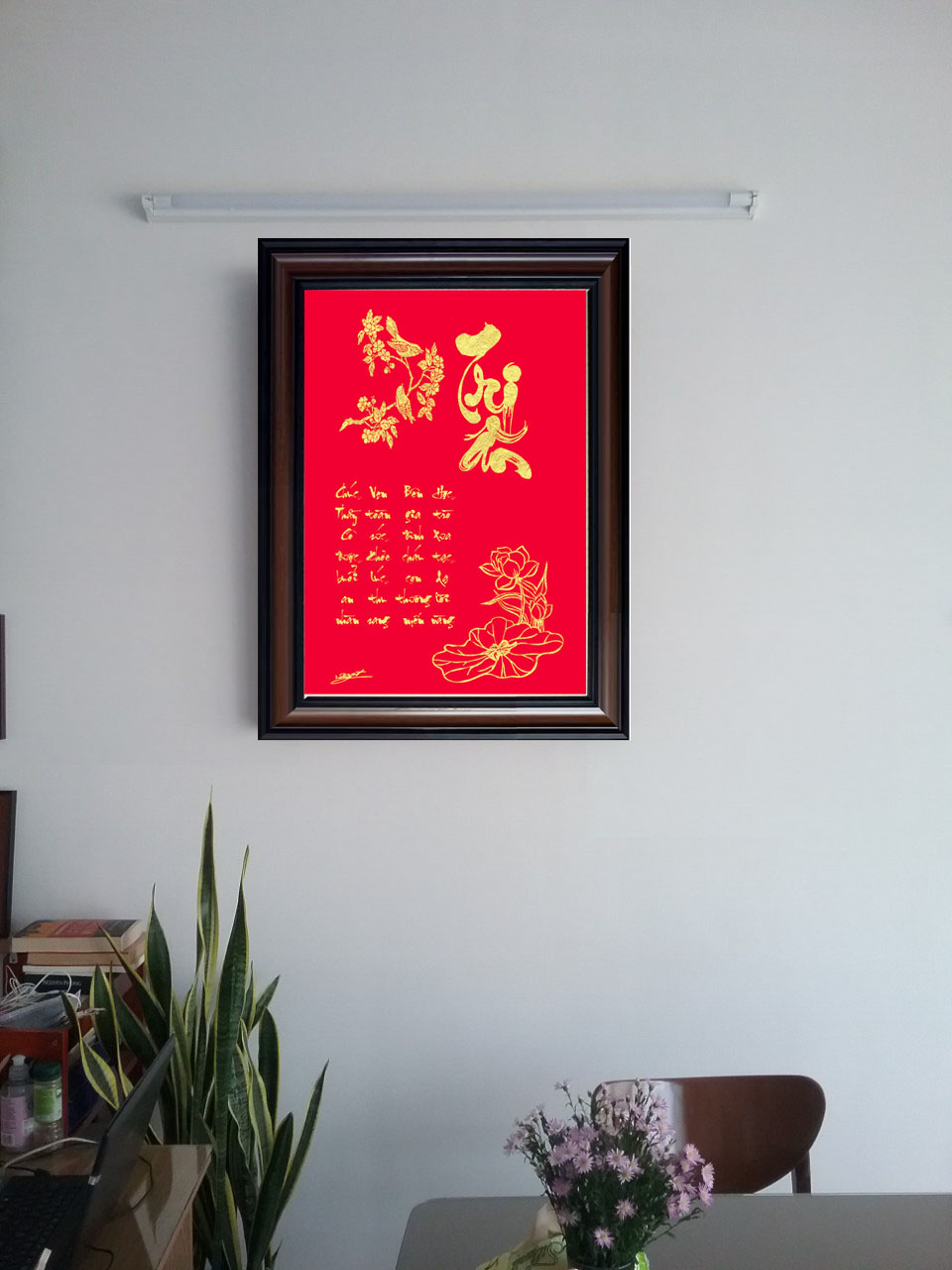 Tranh quà tặng tri ân Thầy Cô về hưu