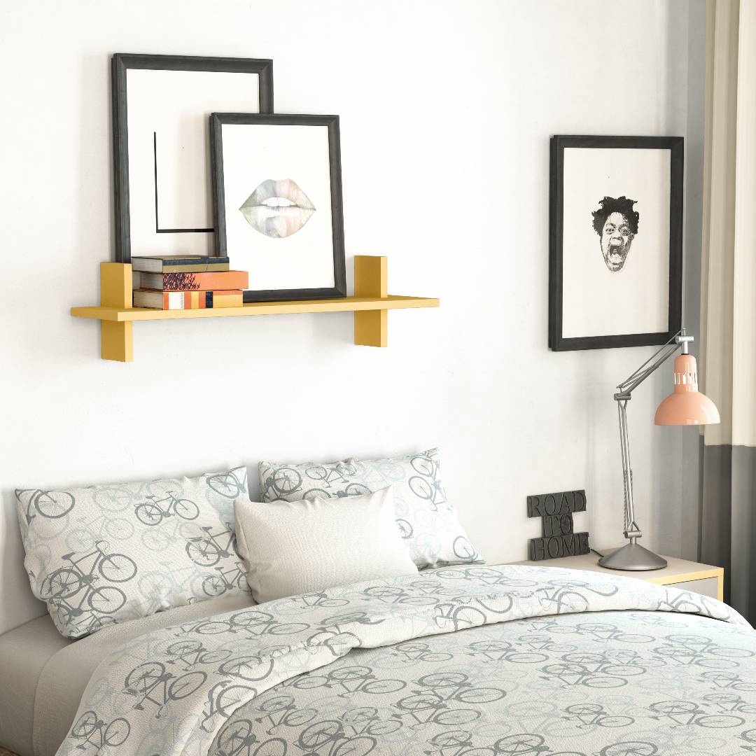 Kệ trang trí gỗ thiết kế mới lạ SMLIFE Wigo