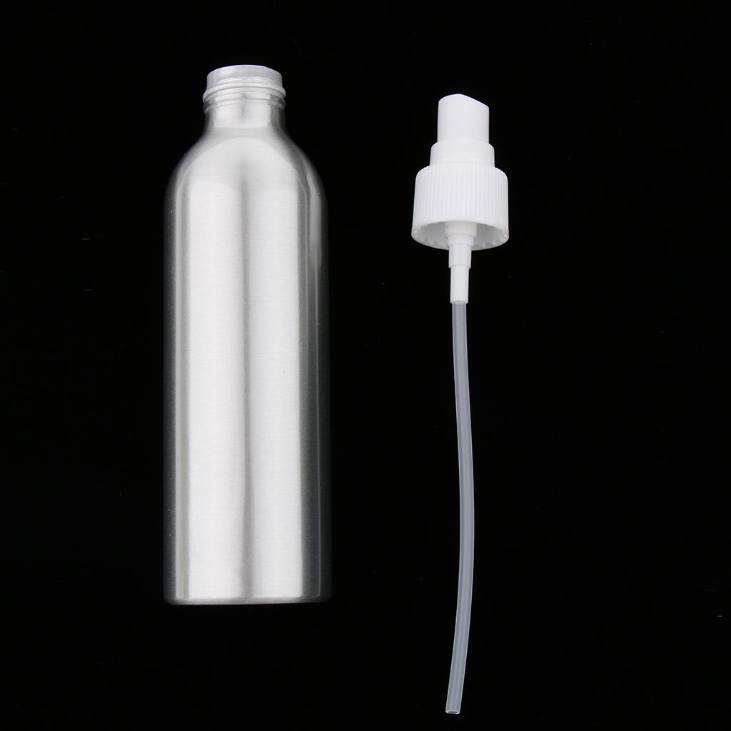 2PCS Aluminum Empty Refillable Fine Mist Spray Bottle Perfume Sparyer 40ml
