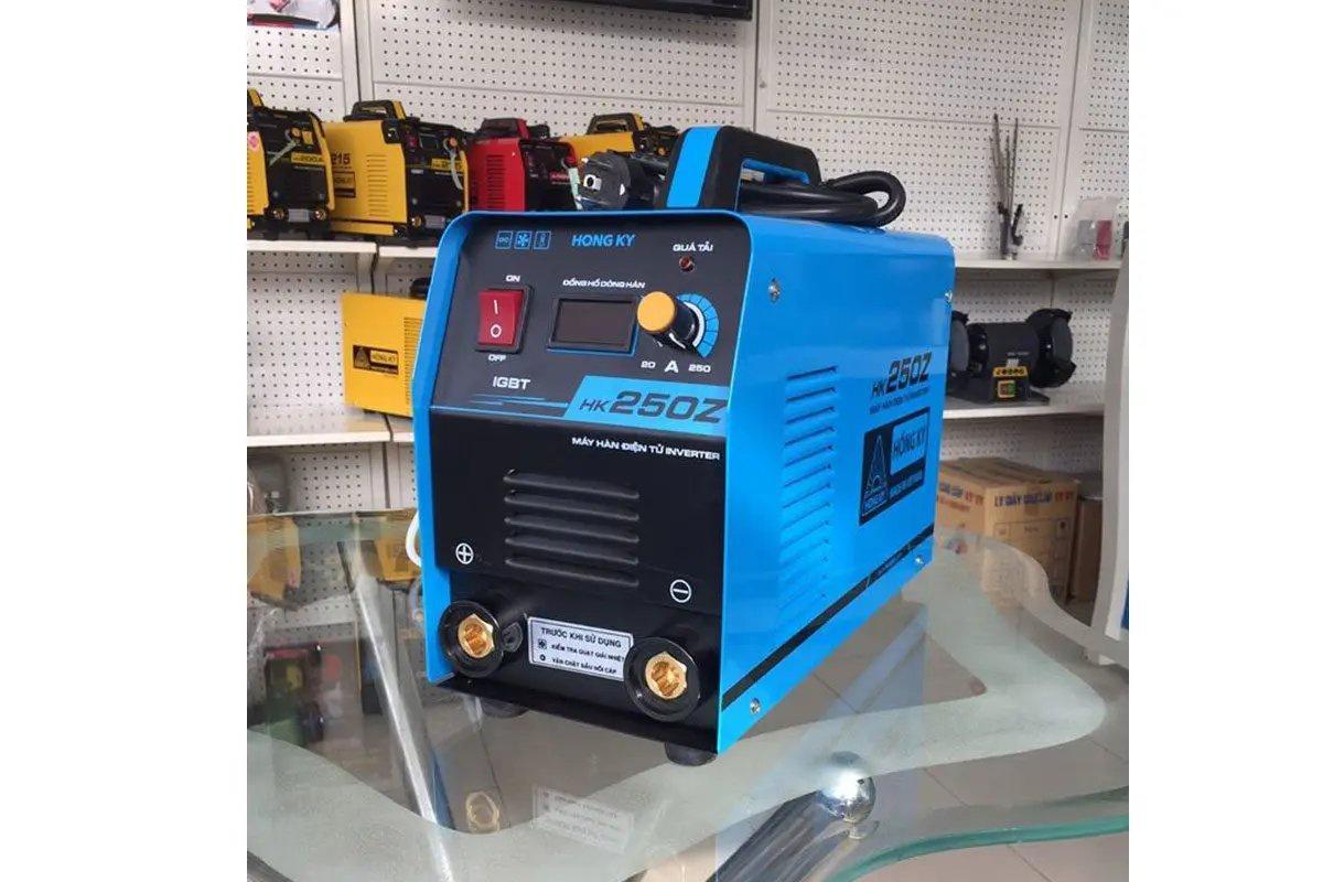 MÁY HÀN QUE ĐIỆN TỬ MMA INVERTER 250A 220V (1.6-4.0 MM) HỒNG KÝ HK250Z - HÀNG CHÍNH HÃNG