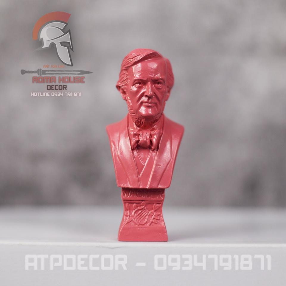 Bộ 10 đầu tượng bán thân mini trang trí chụp hình phong cách retro