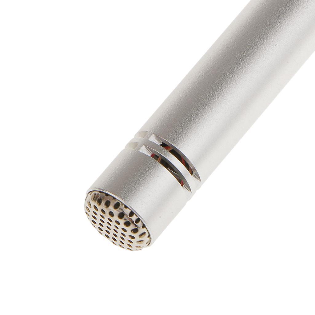 Silver Mini Singing Karaoke Home KTV Microphone Mic for IOS Android Phone
