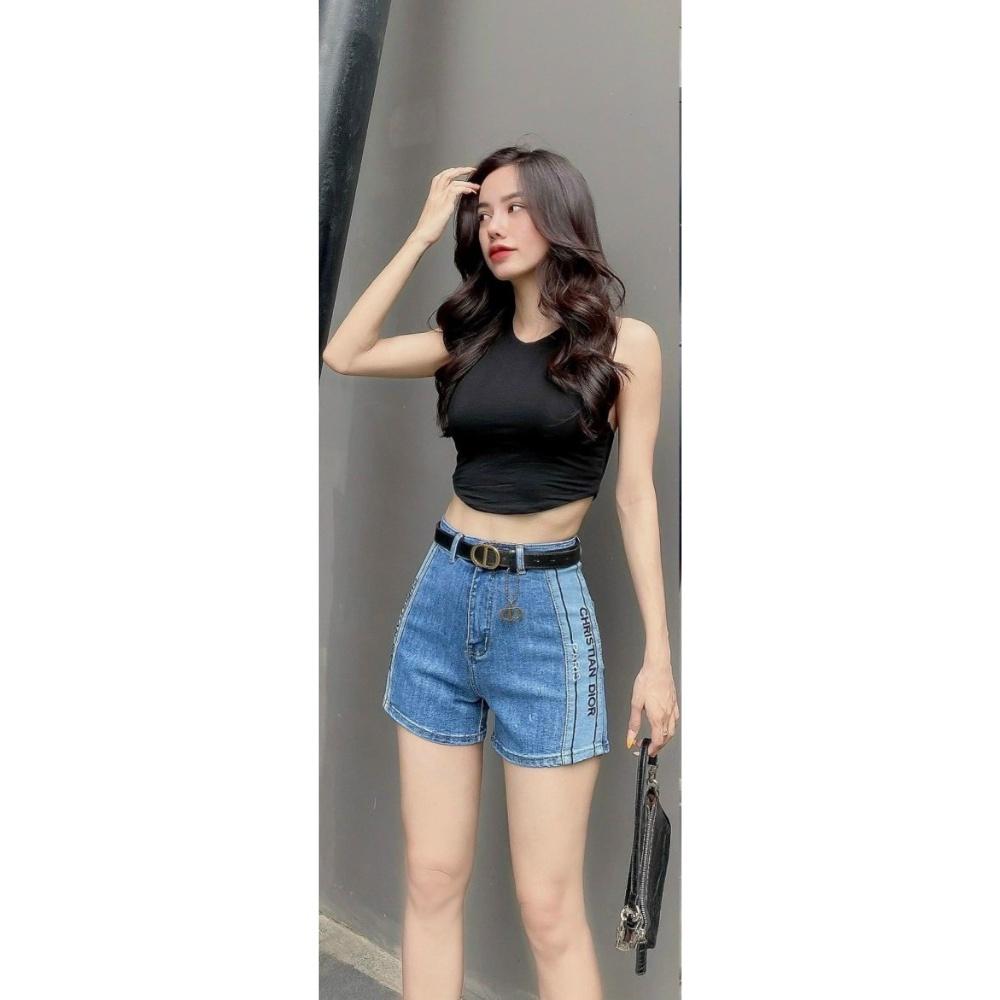 Quần short nữ, quần jeans nữ cao cấp màu xanh size S M L SKUQ-36A