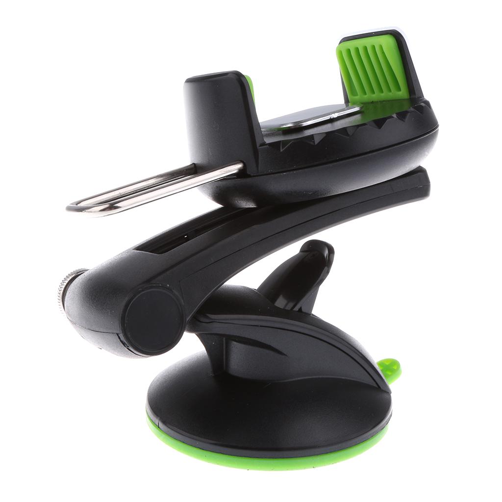 Universal Car Mount Adjustable Holder Cradle for Cell Phone New green