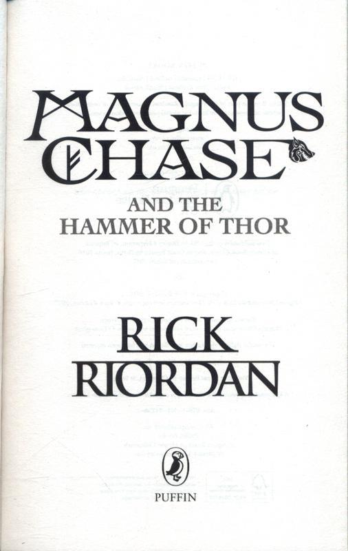 Hình ảnh Magnus Chase and the Hammer of Thor (Book 2)