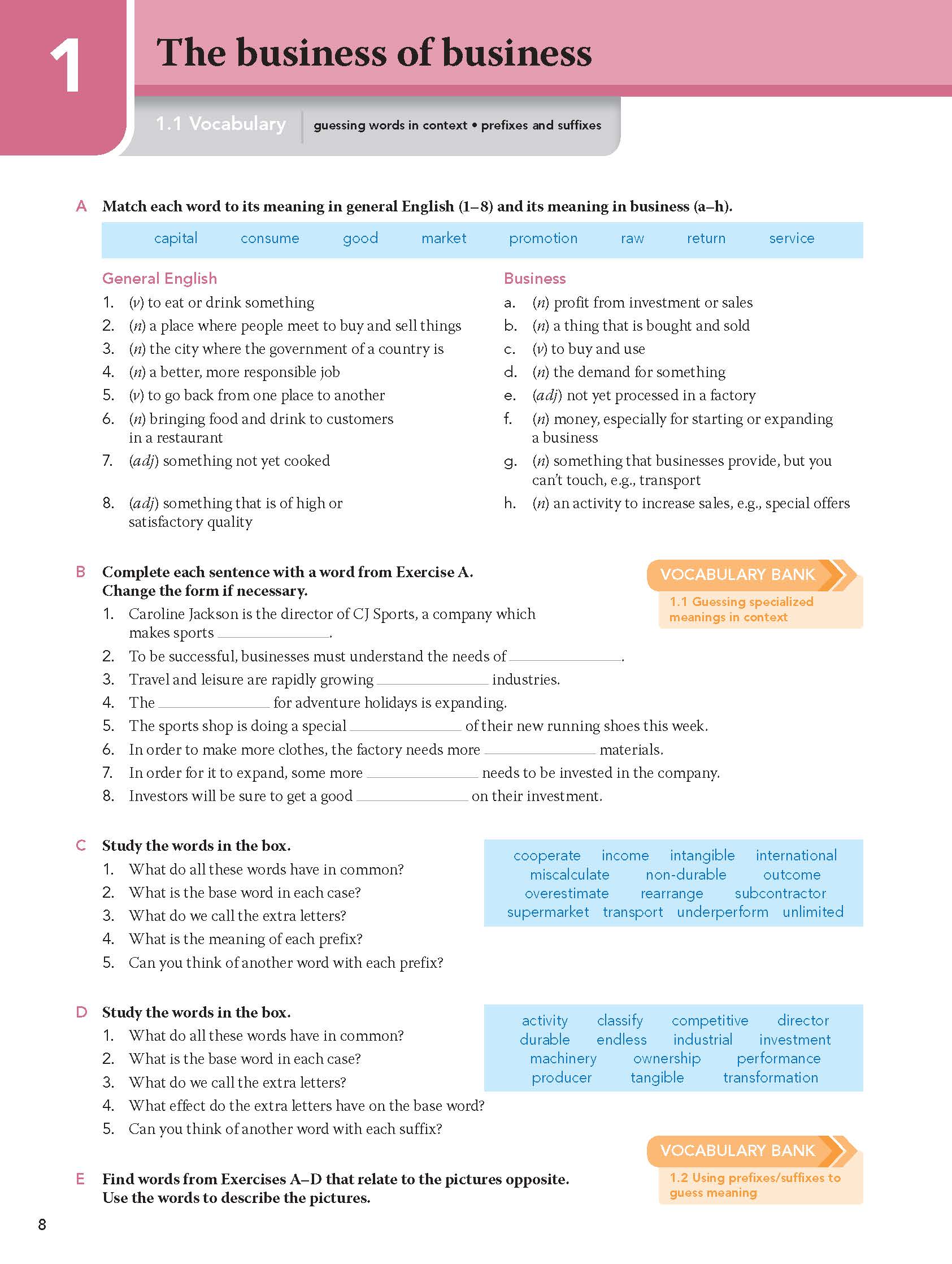 English for Business Studies in Higher Education Studies - Course Book