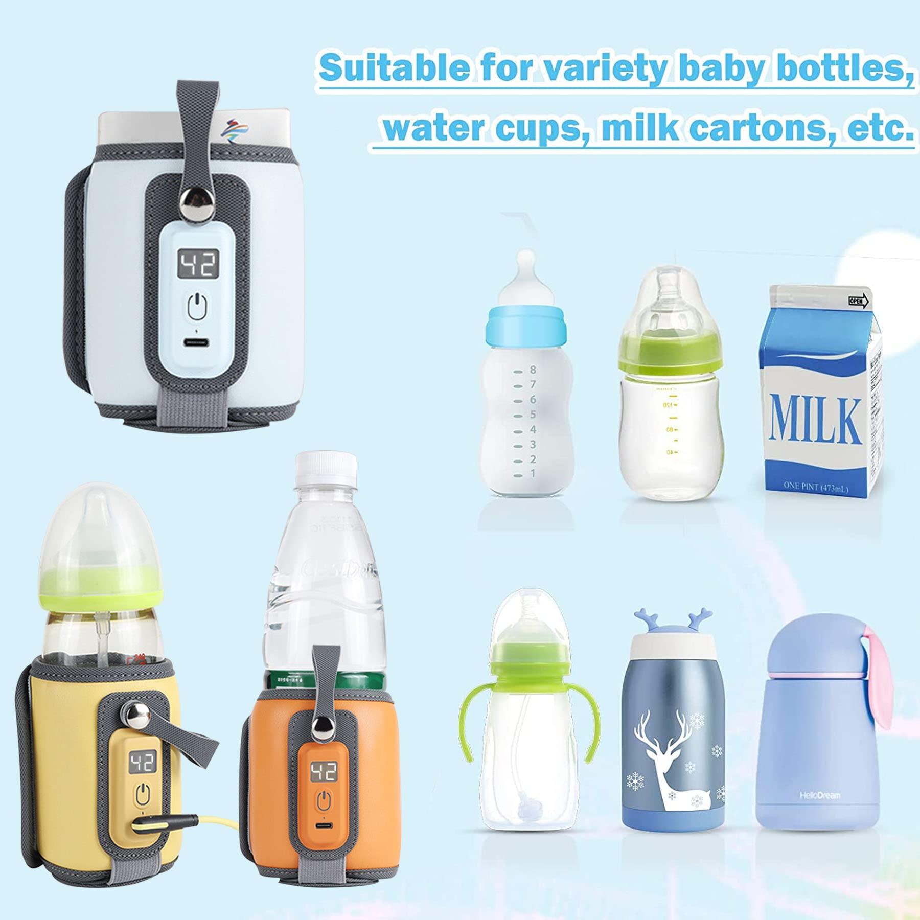 Băng bé ấm hơn, ấm hơn chai USB, ấm hơn bình cầm, nhiệt độ có thể điều chỉnh bình tĩnh hơn bình tĩnh hơn, túi ấm hơn cho sữa