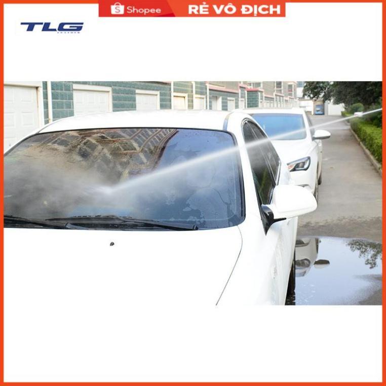 Bộ dây tăng áp 3 lần vòi xịt nước rửa xe, tưới cây loại 7-10m(cút đồng-nối đồng) 206843