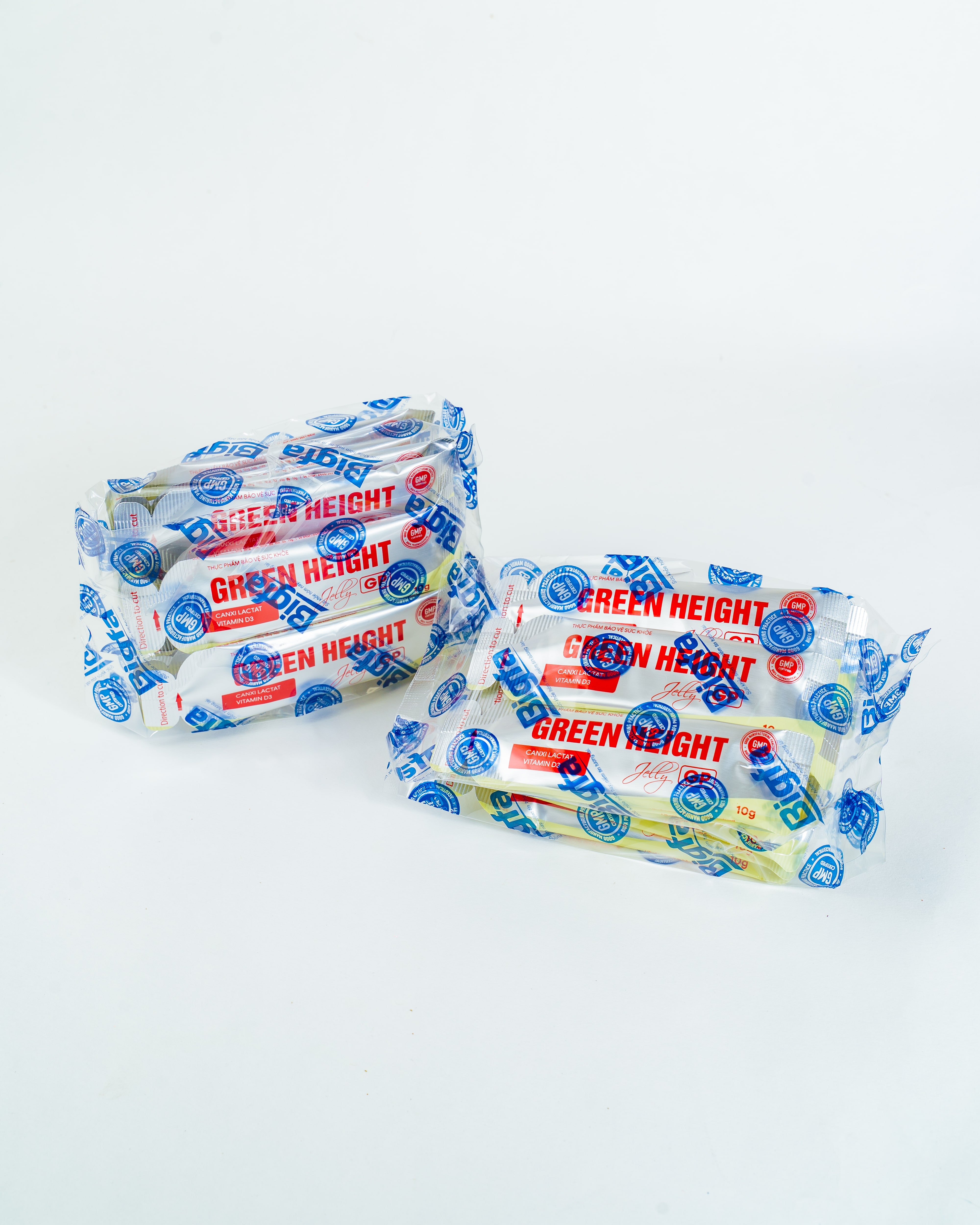 Thạch hỗ trợ tăng chiều cao Green Height - Hộp 30 gói