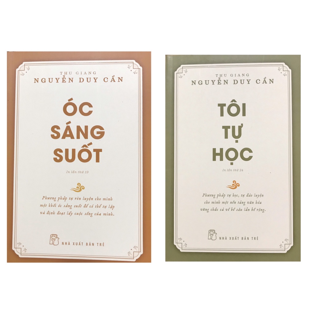 Sách Tôi Tự Học - Thu Giang Nguyễn Duy Cần