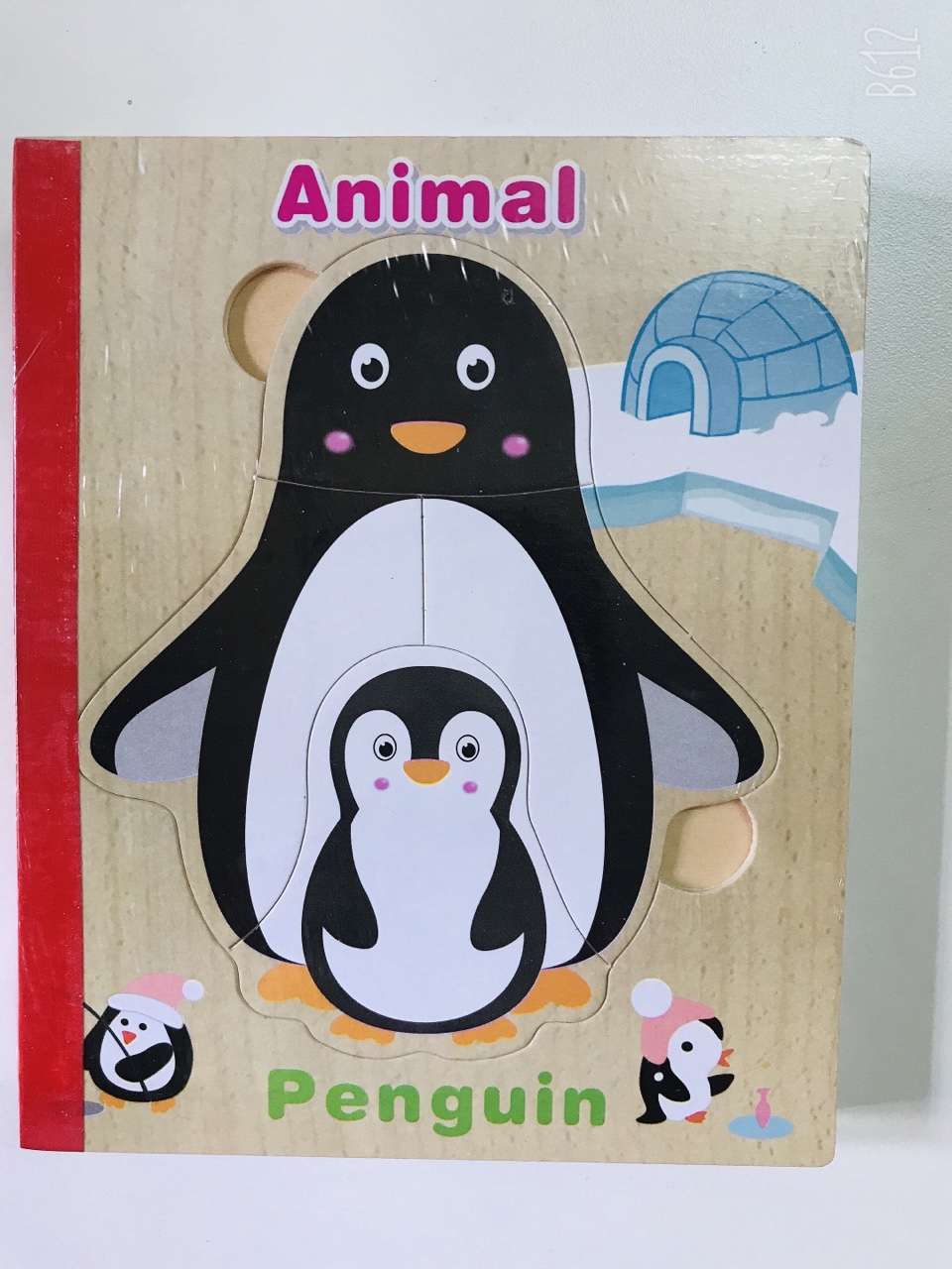 Sách gỗ ghép hình - Combo 2 cuốn sách gỗ ghép hình chủ đề nghề nghiệp và động vật Gnu Kids