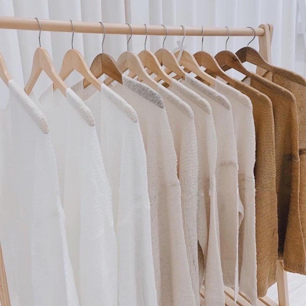 Áo Khoác Cardigan Len Tơ mỏng xinh xắn cho nữ
