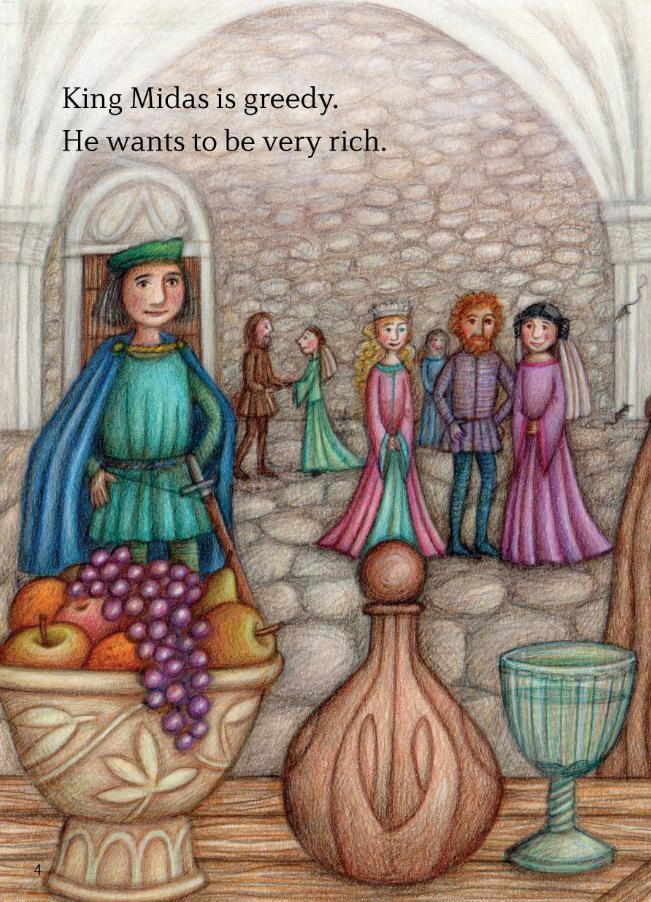 Sách ngoại văn: E-future Classic Readers - Level S - The King With The Golden Touch