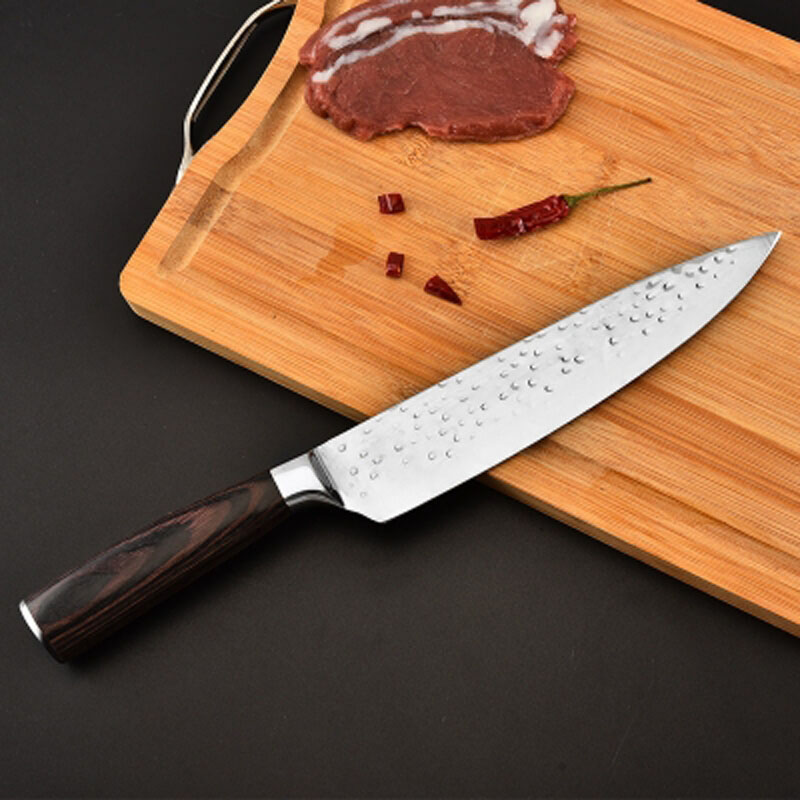 DAO BẾP NHẬT BẢN GYUTO THÉP DAMASCUS MÃ D4DT119