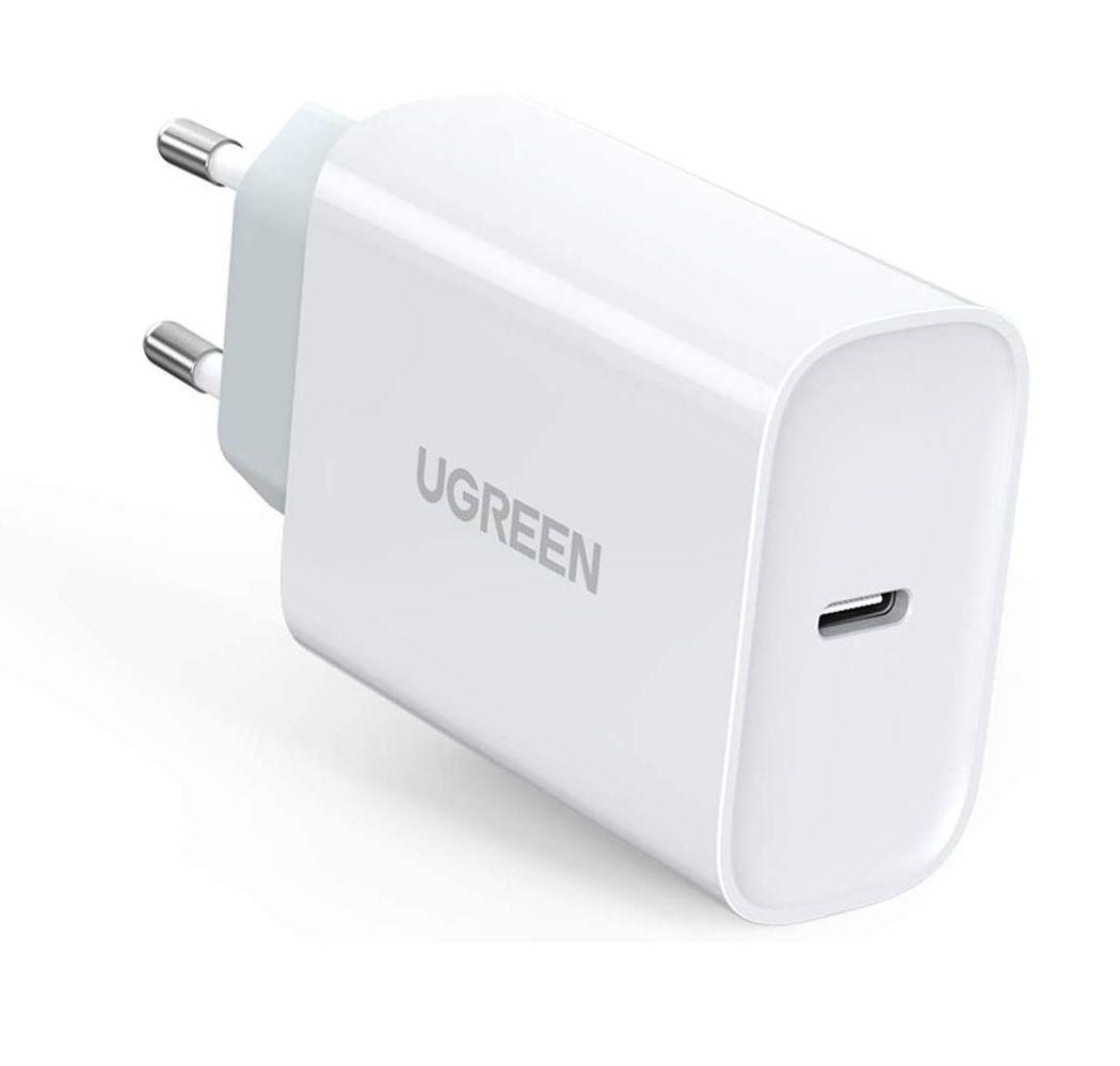 30W PD3.0 màu trắng usb type c sạc nhanh Ugreen S127B70161CD - Hàng chính hãng