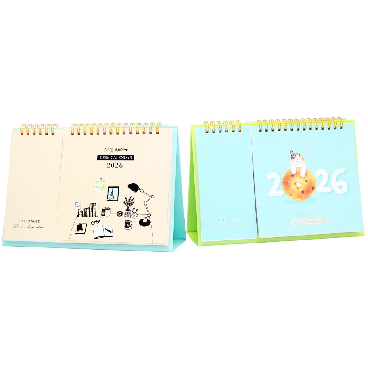 Lịch Bàn Teen Có Note 2026 - Size M - Linh Lan - Mẫu 1