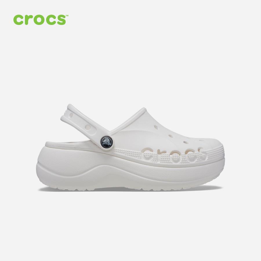 Giày nhựa nữ Crocs Baya Platform - 208186-100