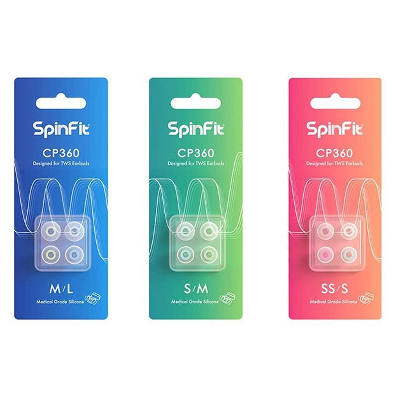 Nút tai nghe không dây Spinfit Cp360 bằng silicone