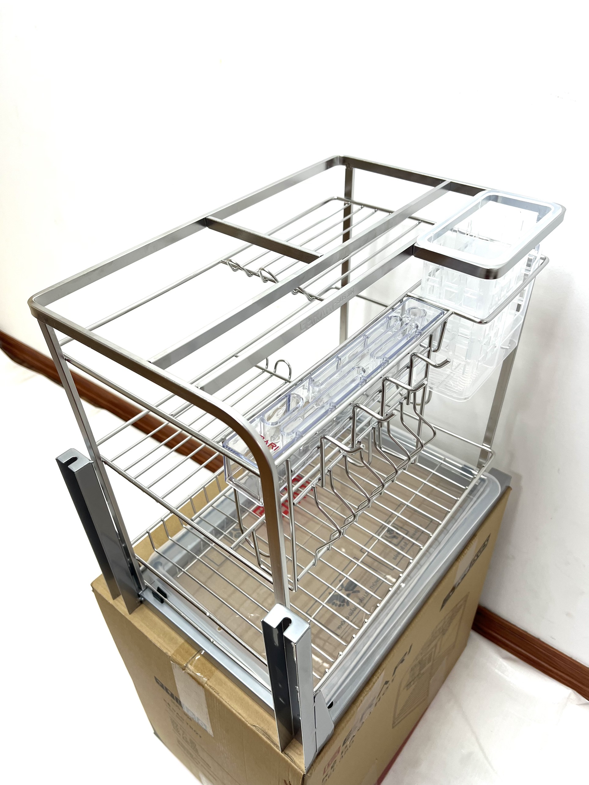 Giá đựng dao thớt gia vị 2 tầng