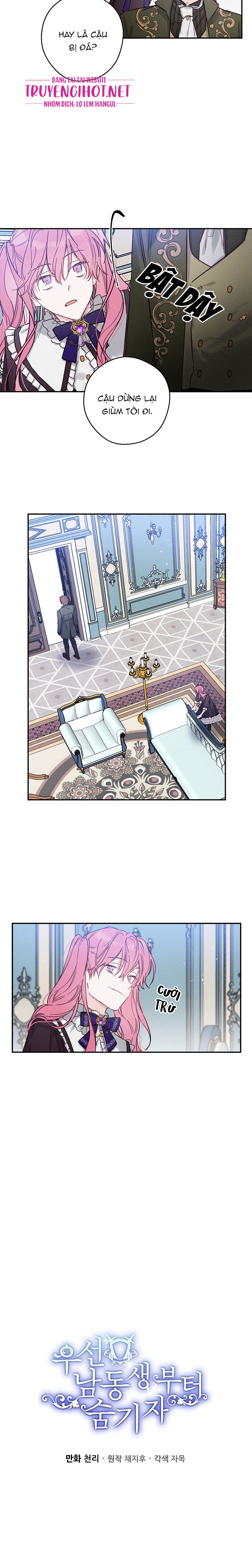 trước tiên phải giấu em trai tôi đi đã chapter 23.1 9