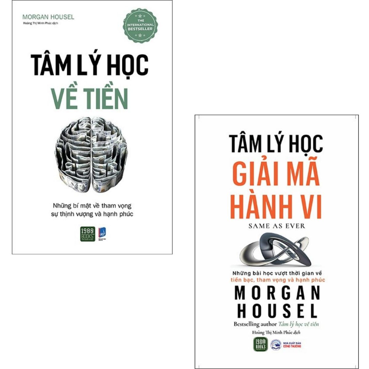 Combo Tâm Lý Học Về Tiền + Tâm Lý Học Giải Mã Hành Vi (Bộ 2 Quyển)