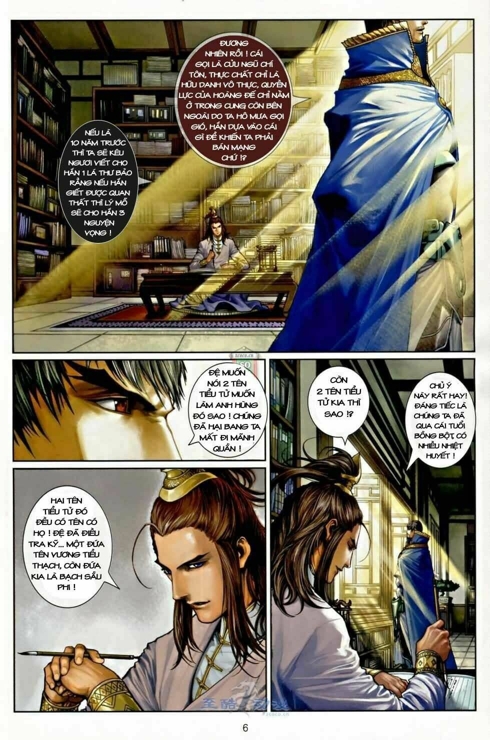 ôn thuỵ an quần hiệp truyện chapter 3 6