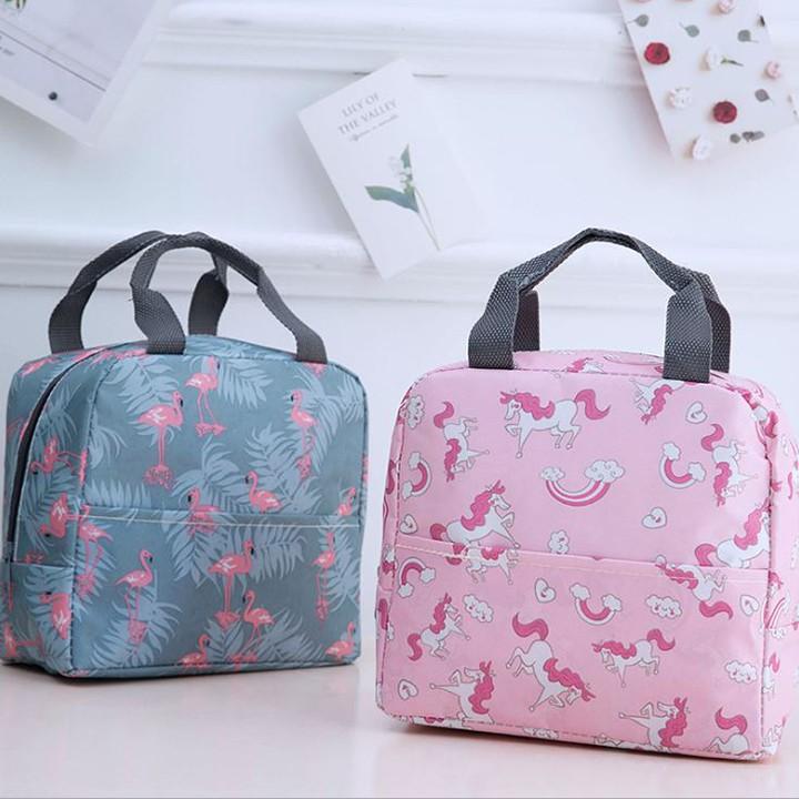 Sét 2 Túi Đựng Hộp Cơm Giữ Nhiệt Chống Thấm Nước
