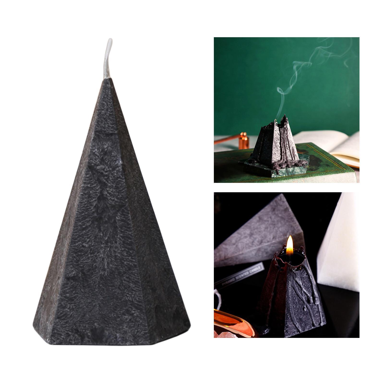 2 Pieces Geometric Cone Scented Candles Accessories for Bedroom