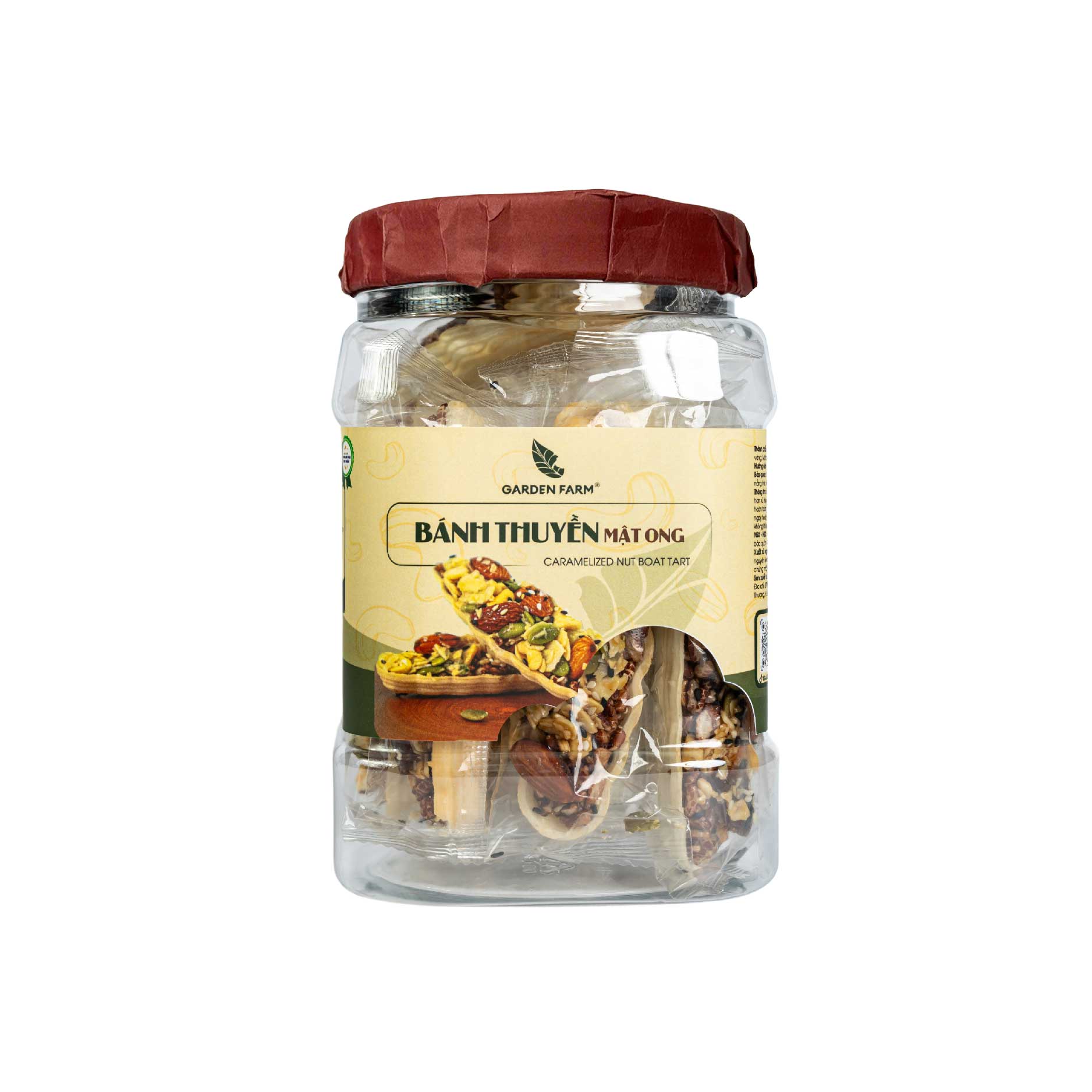 Bánh thuyền dinh dưỡng 200g GARDEN FARM ( QUÀ TẶNG)