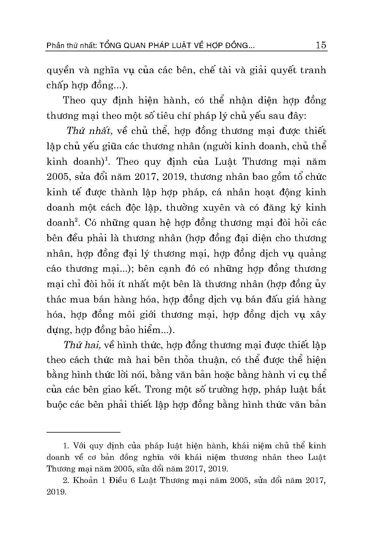 Pháp Luật Về Hợp Đồng Trong Thương Mại Và Đầu Tư - Những Vấn Đề Pháp Lý Cơ Bản (Sách chuyên khảo)