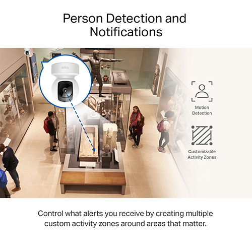 Camera trong nhà TP-Link Tapo Pan/Tilt Home Security Wifi 2K C212 - Hàng chính hãng