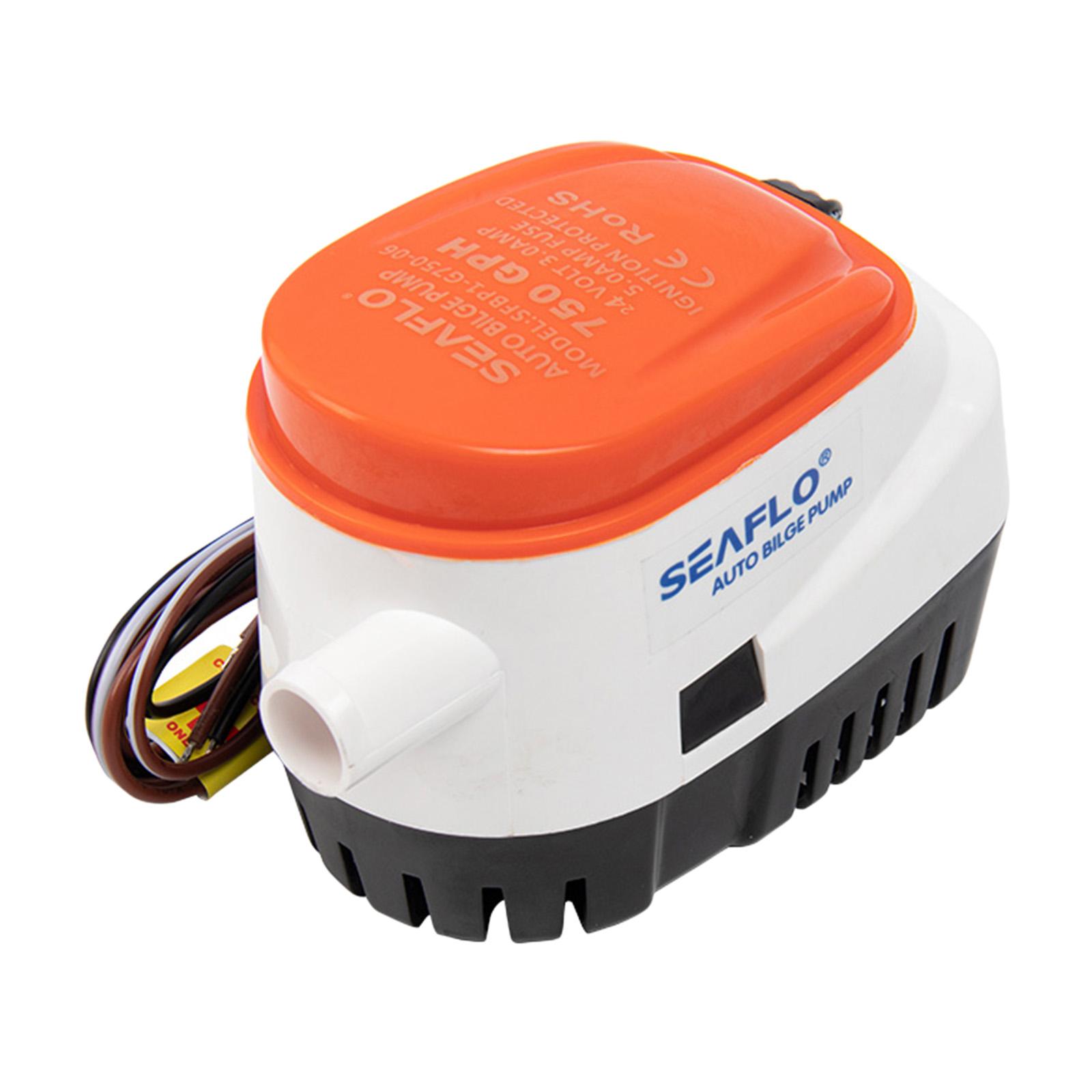 750GPH Boat Automatic Marine Submersible Auto Bilge Water Pump Float Switch