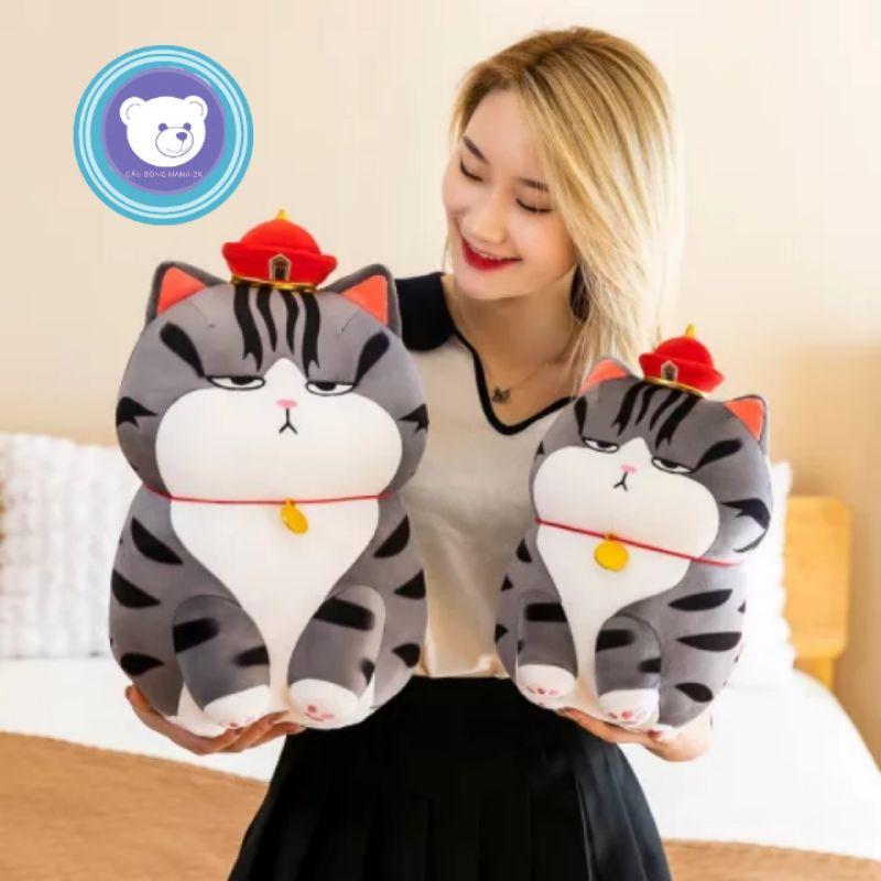 Gấu bông mèo- Mèo hoàng thượng dáng ngồi - Gấu Bông Hana