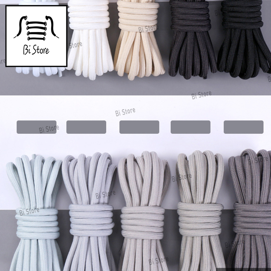 [Bán theo cặp] Dây giày tròn Yeezy, Balenciaga, MLB,... phù hợp với các loại giày thể thao [Bảng 20 màu