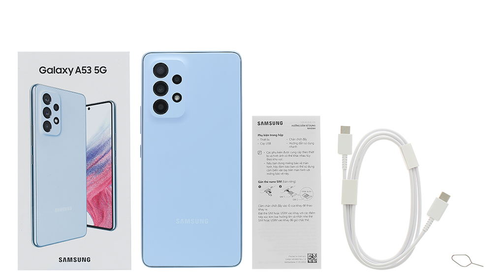 Điện Thoại Samsung Galaxy A53 5G (8GB/128GB) - ĐÃ KÍCH HOẠT ĐIỆN TỬ - Hàng Chính Hãng