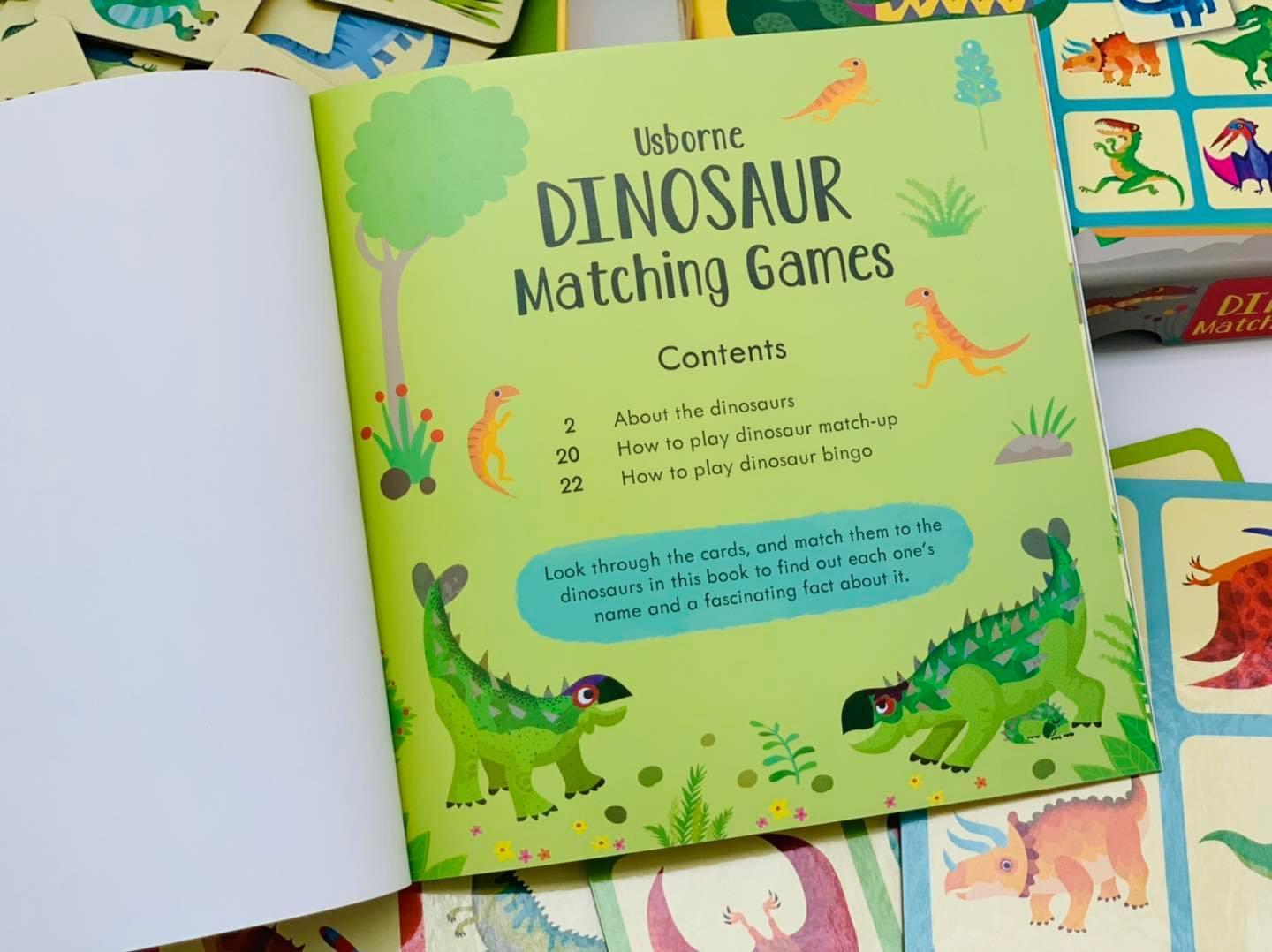 Dinosaur Matching Games