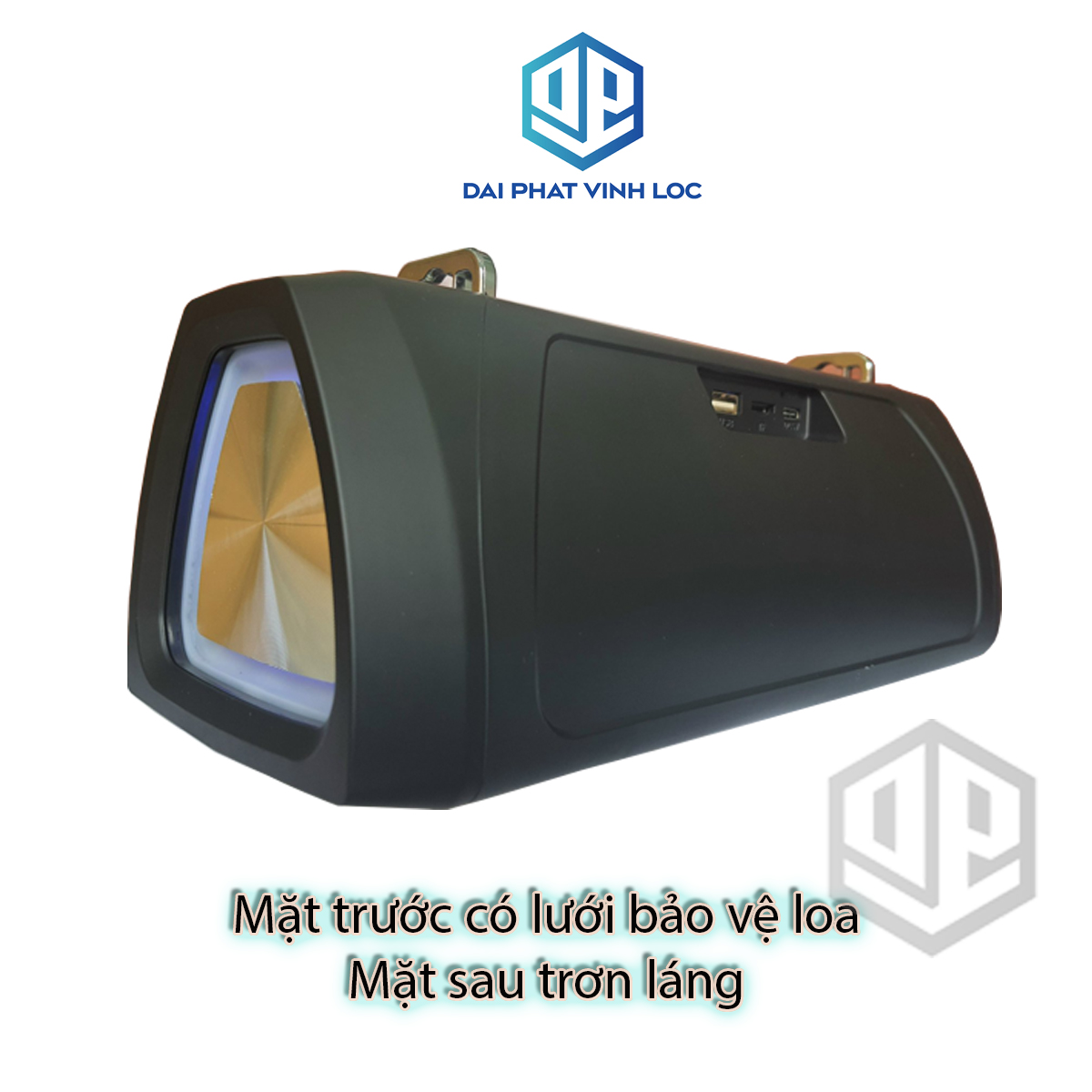 Loa Bluetooth Mini Nanomax K - 308 Cao Cấp Nghe Nhạc Đọc Usb Thẻ Nhớ Radio Hàng Chính Hãng